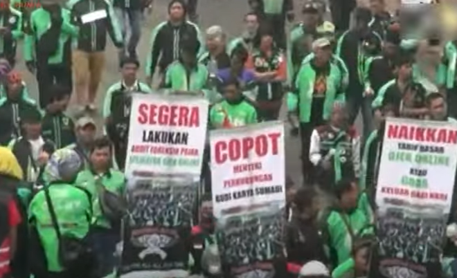 Ribuan Ojol Akan Gelar Demo Besar-besaran di Jakarta Besok, Layanan Diprediksi Lumpuh